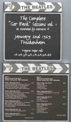 The Beatles - Day By Day ( Yellow Dog ) The Complete Sessions Series Vol 1 ( 2 CD set )