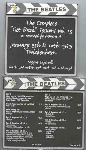 The Beatles - Day By Day ( Yellow Dog ) The Complete Sessions Series Vol 13 ( 2 CD set )