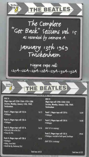 The Beatles - Day By Day ( Yellow Dog ) The Complete Sessions Series Vol 15 ( 2 CD set )