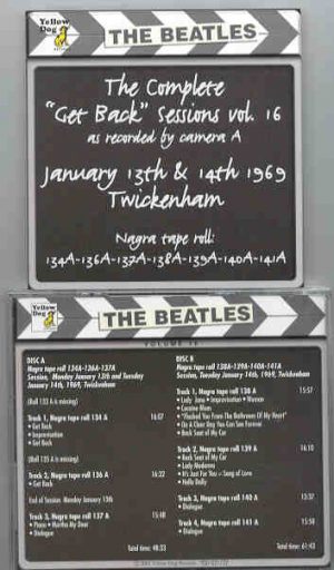 The Beatles - Day By Day ( Yellow Dog ) The Complete Sessions Series Vol 16 ( 2 CD set )