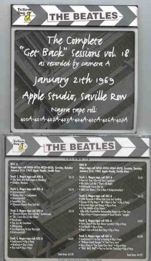 The Beatles - Day By Day ( Yellow Dog ) The Complete Sessions Series Vol 18 ( 2 CD set )