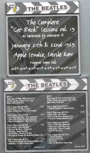 The Beatles - Day By Day ( Yellow Dog ) The Complete Sessions Series Vol 19 ( 2 CD set )
