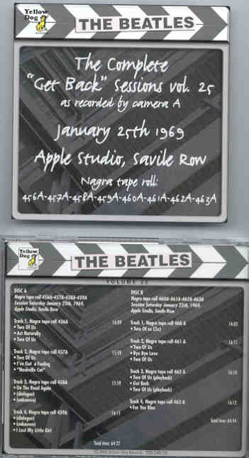 The Beatles - Day By Day ( Yellow Dog ) The Complete Sessions Series Vol 25 ( 2 CD set )