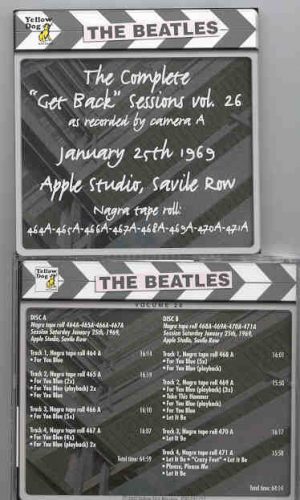 The Beatles - Day By Day ( Yellow Dog ) The Complete Sessions Series Vol 26 ( 2 CD set )