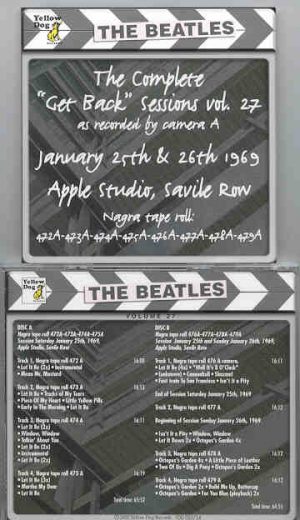 The Beatles - Day By Day ( Yellow Dog ) The Complete Sessions Series Vol 27 ( 2 CD set )