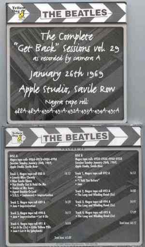 The Beatles - Day By Day ( Yellow Dog ) The Complete Sessions Series Vol 29 ( 2 CD set )