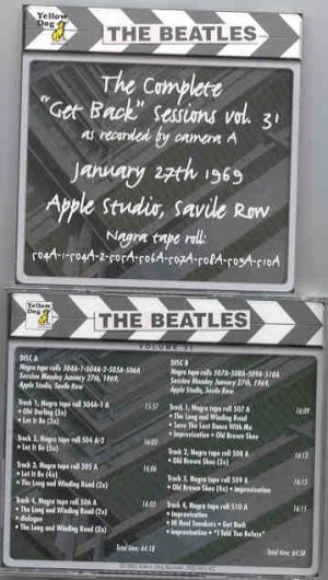 The Beatles - Day By Day ( Yellow Dog ) The Complete Sessions Series Vol 31 ( 2 CD set )