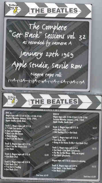 The Beatles - Day By Day ( Yellow Dog ) The Complete Sessions Series Vol 32 ( 2 CD set )