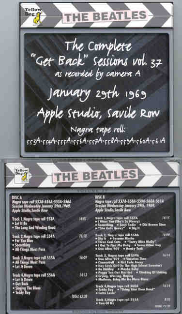 The Beatles - Day By Day ( Yellow Dog ) The Complete Sessions Series Vol 37 ( 2 CD set )