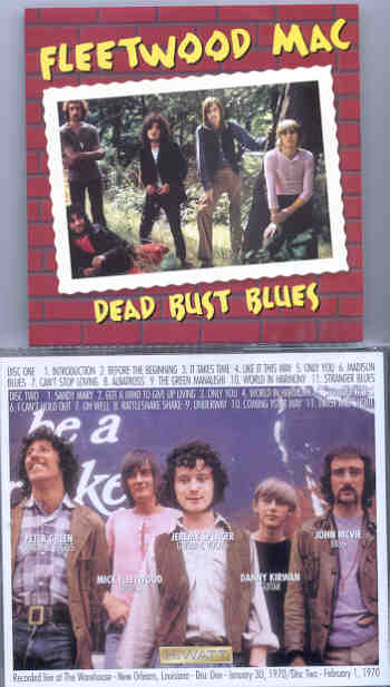 Lindsey Buckingham Fleetwood Mac - Dead Bust Blues ( 2 CD SET ) ( Live At The Warehouse , New Orleans , Jan 30th & Feb 1st , 1970 )