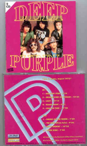 Deep Purple - Osaka '72  ( On Stage ) ( 2 CD SET )