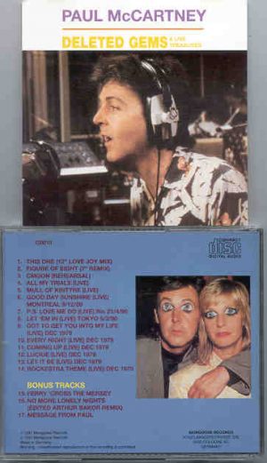 Paul McCartney - Deleted Gems and Live Treasures
