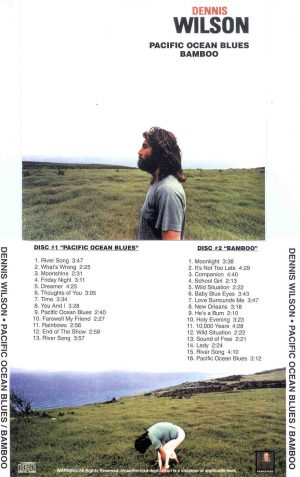 The Beach Boys - Pacific Ocean Blues / Bamboo ( Dennis Wilson ) ( 2 CD set )