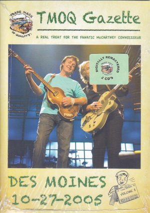 Paul McCartney - Des Moines 10-27-2005 ( 2 CD SET - 24 Pages Full Size Book ) ( His Master's Choice )