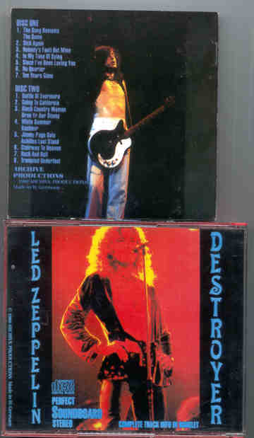 Led Zeppelin - Destroyer ( 2 CD SET ) ( Cleveland, Ohio - April 27, 1977 )