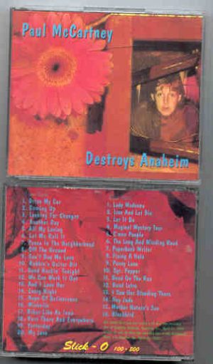 Paul McCartney - Destroys Anaheins  ( 2 CD set )