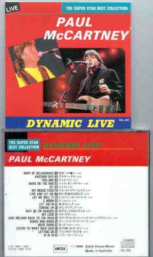 Paul McCartney - Dynamic Live ( Apple House Music - Australia )