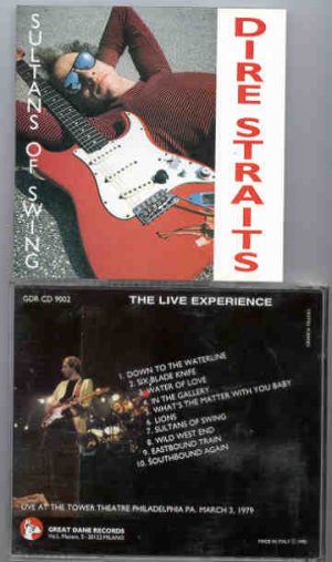 Dire Straits - Sultans Of Swing  ( Great Dane Recs. ) ( Tower Theater , Philadelphia , PA , March 3rd , 1979 )