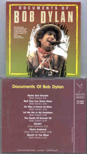 Bob Dylan - Bob Dylan Documents