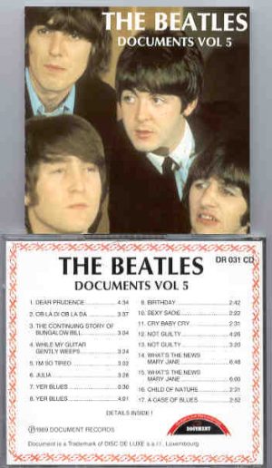 The Beatles - Documents Vol. 5 ( Oh Boy Recs )