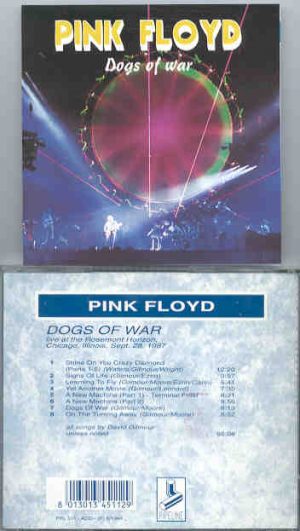 Pink Floyd - Dogs Of War ( Rosemont Horizon , Chicago , IL , September 28th , 1987 )