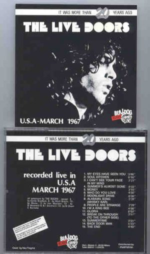 The Doors - Live In USA 1967 ( Bulldog Recs )
