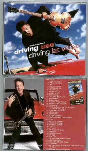 Paul McCartney - Driving Tour 2002   Las Vegas Both Shows ( April 5th & 6th  ) ( 4 CD SET )