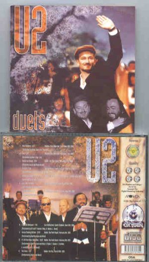 U2 - Duets ( LIVE Duets performed with Van Morrison , Pavarotti , Peter Gabriel , Bob Dylan , Prince and more )
