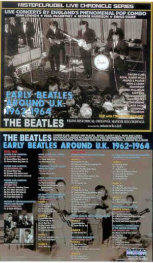 The Beatles - Early Beatles Around UK 1962 - 1964 ( 2 CD SET )  ( Misterclaudel )