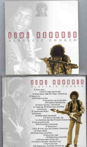 Jimi Hendrix - Electric Church ( 12 Unreleased tracks , mostly from the Record Plant )