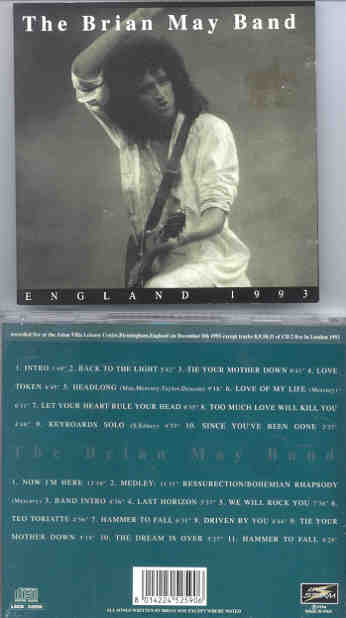 Queen - The BRIAN MAY BAND England 1993 ( 2 CD!!!!! SET )