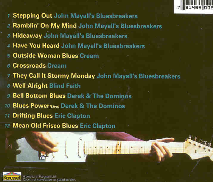 Jack Bruce - Stages ( Cream , Bluesbreakers , Derek & The Dominoes )