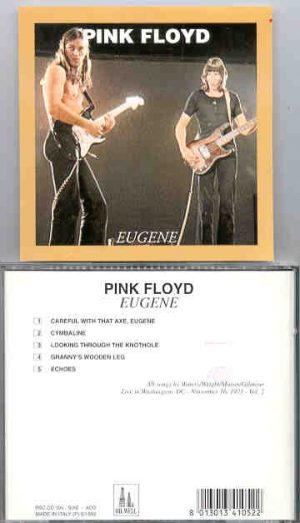 Pink Floyd - Eugene  ( Oil Well ) ( Lisner Auditorium, Washington, DC , USA , November 16th , 1971 )