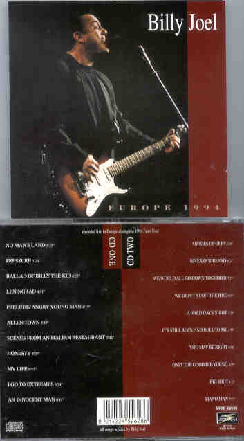 Billy Joel - Europe 1994 ( 2 CD SET ) ( Live Storm )