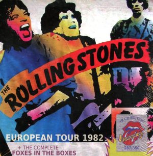 Rolling Stones - European Tour 1982 ( 18 CDs SET - 24 Pages Booklet )