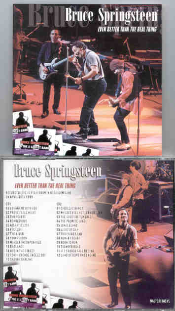 Bruce Springsteen - Even Better Than The Real Thing ( 2 CD SET )( Milan , Italy , April 20th , 1999 )