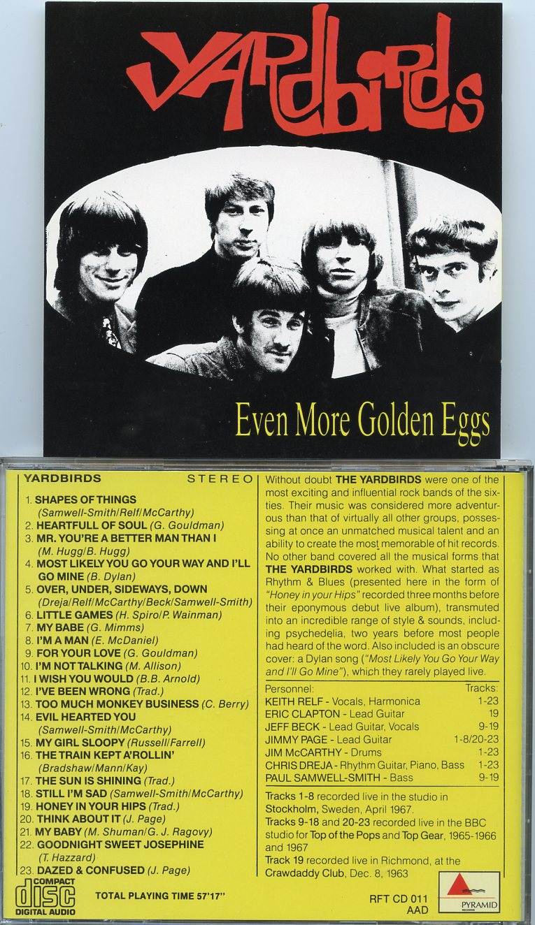 Eric Clapton - Even More Golden Eggs ( 23 Rare Tracks , Studio Material ) ( Triangle )