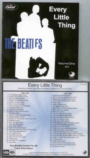 The Beatles - Every Little Thing Vol 1 ( 2 CD set )