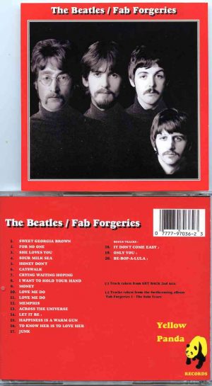 The Beatles - Fab Forgeries ( 20 tracks forgeries taken from Get Back 2nd Mix and Solo Years )