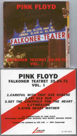 Pink Floyd - Falkoner Theatre Vol. One ( Falkoner Teatret , Copenhagen , Denmark , September 25th , 1971 )
