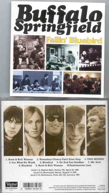 Neil Young / CSNY - Falling Bluebird ( Buffalo Springfield live in Dallas & LA , USA 1967 - 1968 )