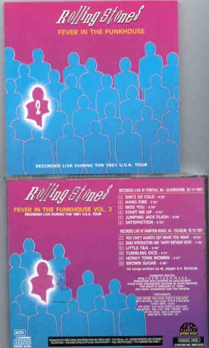 Rolling Stones - Fever In The Funkyhouse Vol 2 ( Pontiac , MI , USA ,  Silverdome , November 30th , 1981 )