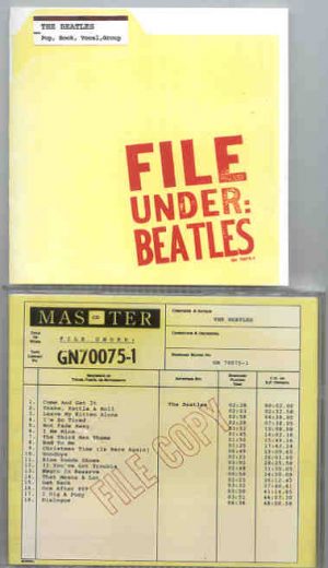 The Beatles - File Under Beatles ( First Time On CD )