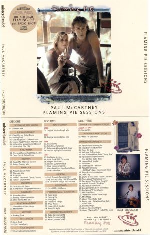 Paul McCartney - Flaming Pie Sessions ( 3 CD SET )  ( Misterclaudel ) 