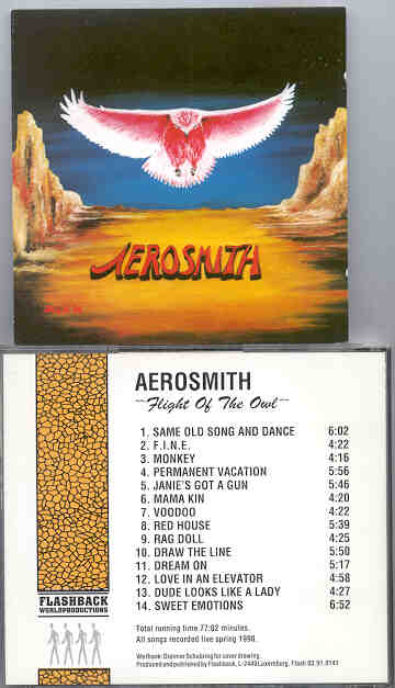Aerosmith - Flight Of The Owl ( Flashback ) ( Live Soundboard , Spring 1990 )