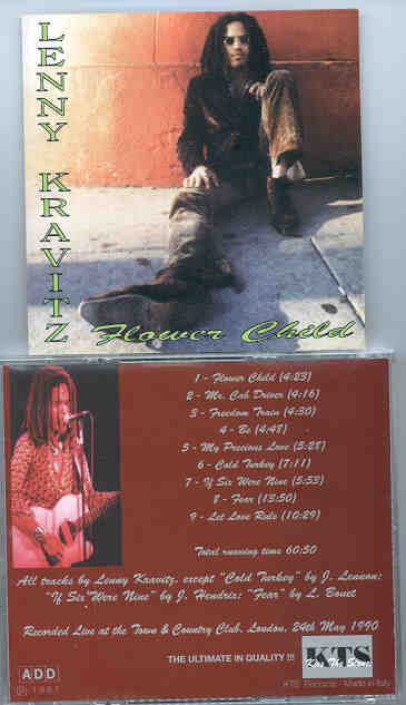 Lenny Kravitz - Flower Child ( Live at The Town & Country Club , London , UK , May 24th , 1990 ) ( KTS )