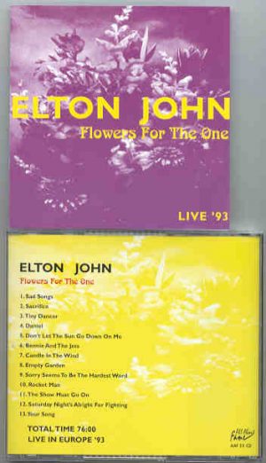 Elton John - Flowers For The One ( Live in Europe 1993 )