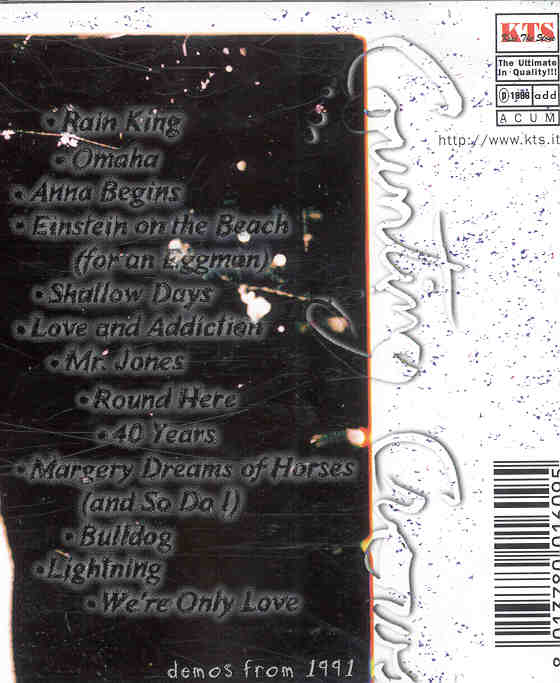 Counting Crows - Flying Demos ( KTS ) ( Demos From 1991 )