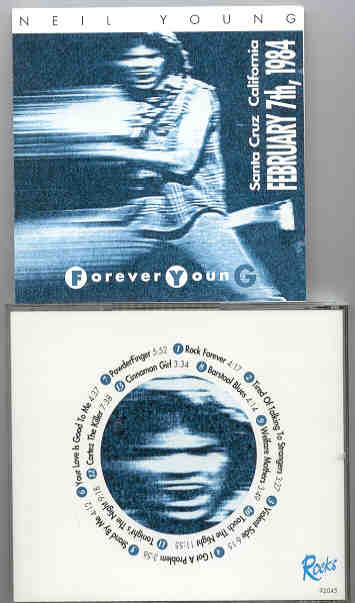 Neil Young / CSNY - Forever Young ( Live in Sta. Cruz , California , February 7th , 1984 )