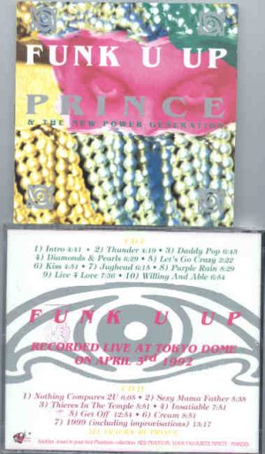 Prince - Funk U Up ! ( Red Phantom ) ( 2 CD!!!!! set ) ( Tokyo Dome , Japan , April 3rd , 1990 )
